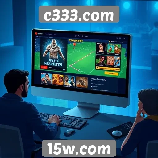 Análise da interface do usuário do c333.com